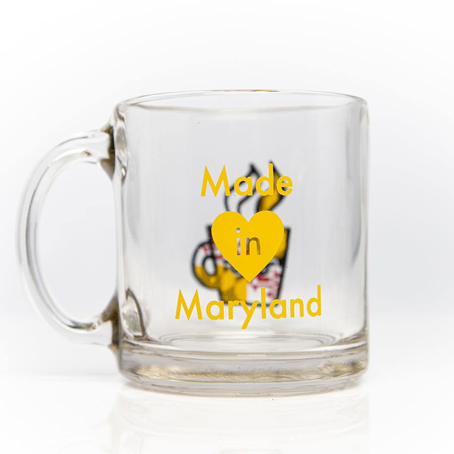 Made in Maryland Glass Mug