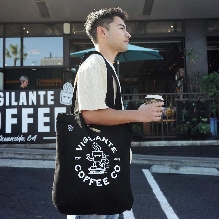 Vigilante Skater Tote bag – Vigilante Coffee Company