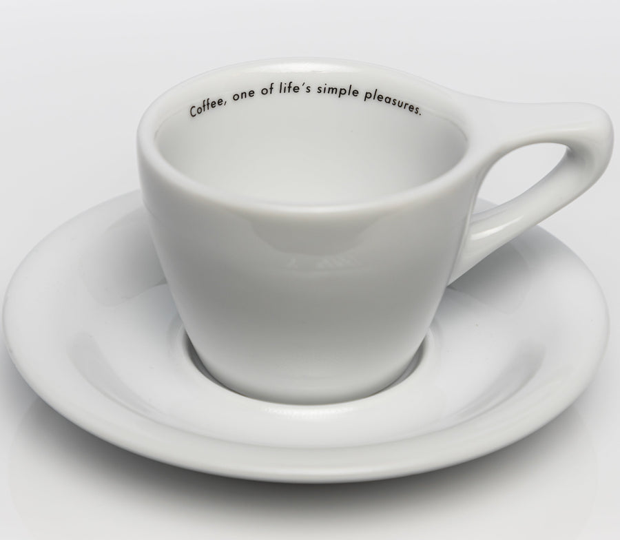 NotNeutral 3oz Espresso Cup + Saucer – Vigilante Coffee Company