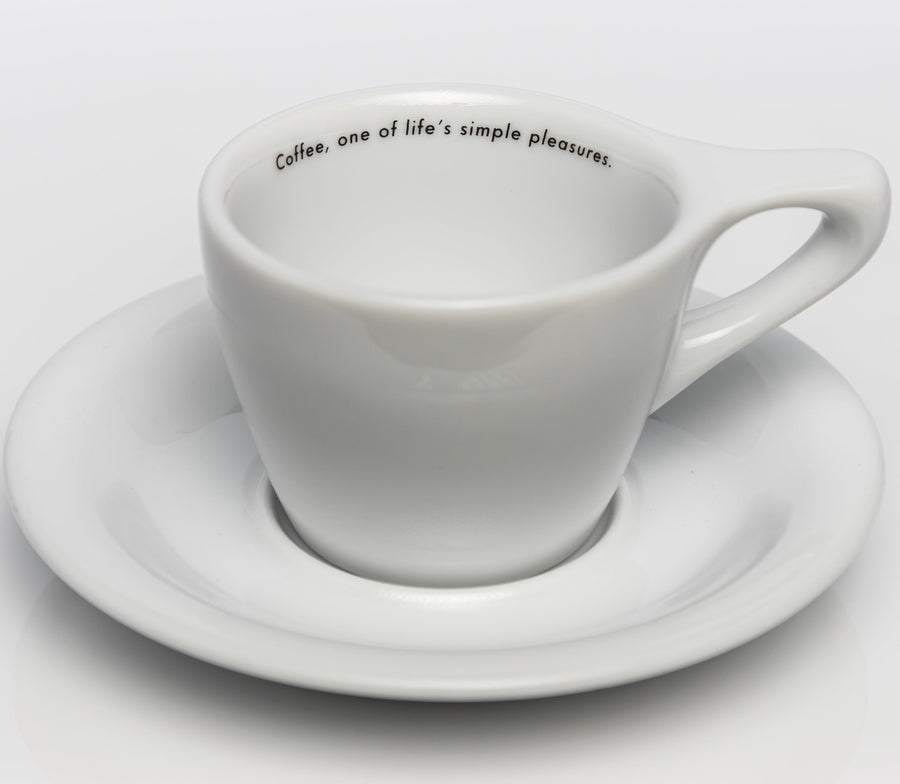 NotNeutral 3oz Espresso Cup + Saucer